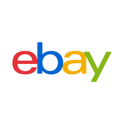 eBay logo — marketplace de compra y venta online